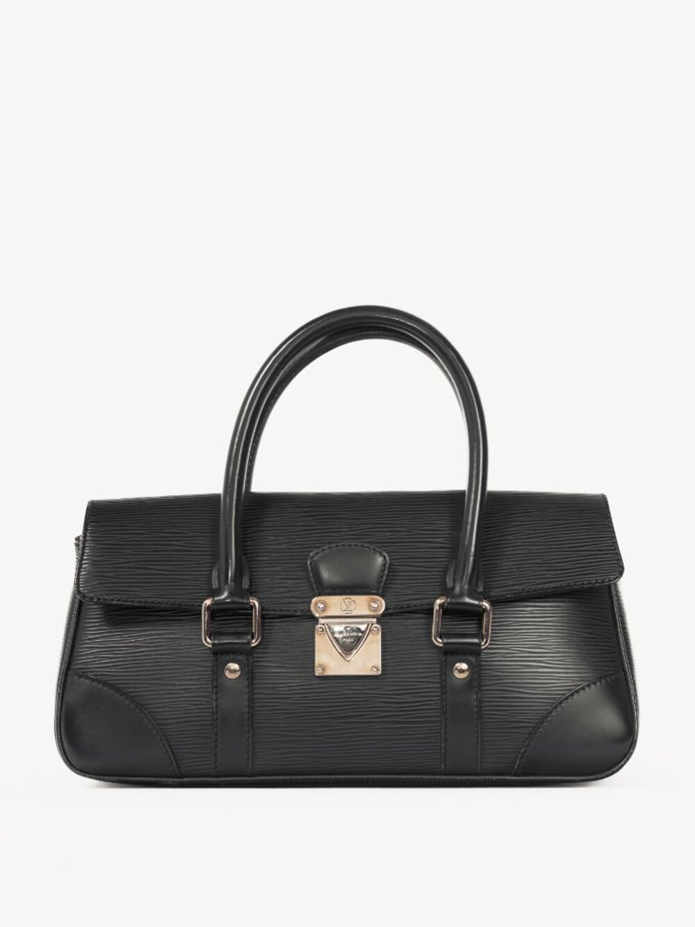 Louis Vuitton Segur PM Black Epi Leather Handbag